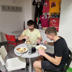 Sršní výprava na lezeckou stěnu do Kuřimi