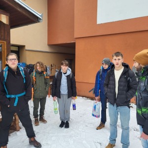 Sršní výprava na lezeckou stěnu do Kuřimi