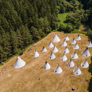 Tábor 2023 - další fotky z dronu a bezzrcadlovky