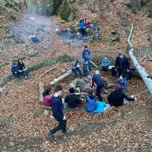 Úklid Hukvald a Vítání jara za zvuku rally