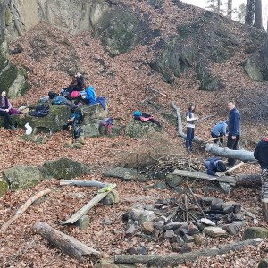 Úklid Hukvald a Vítání jara za zvuku rally