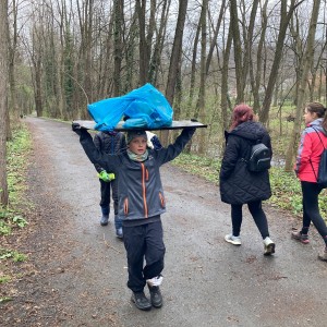 Úklid Hukvald a Vítání jara za zvuku rally