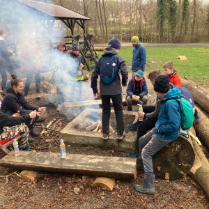 Úklid Hukvald a Vítání jara za zvuku rally