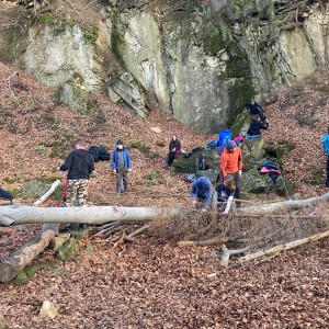 Úklid Hukvald a Vítání jara za zvuku rally