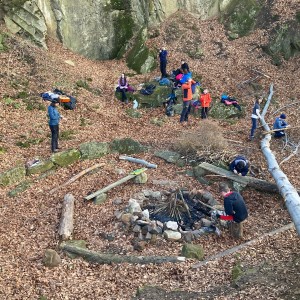 Úklid Hukvald a Vítání jara za zvuku rally