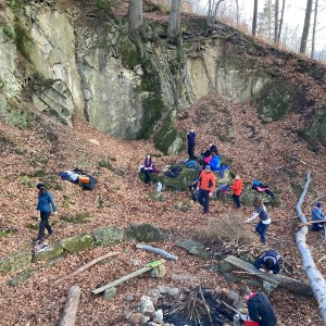 Úklid Hukvald a Vítání jara za zvuku rally