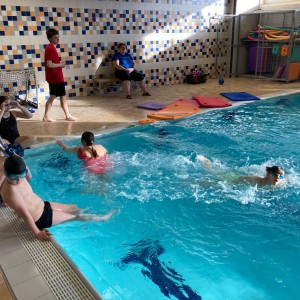 Březnová oddílovka v bazéně 2024