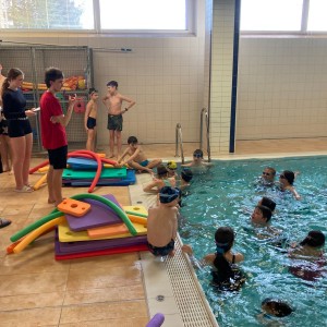 Březnová oddílovka v bazéně 2024