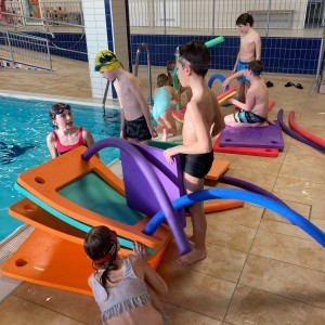 Březnová oddílovka v bazéně 2024