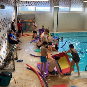 Březnová oddílovka v bazéně 2024