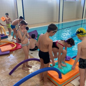 Březnová oddílovka v bazéně 2024