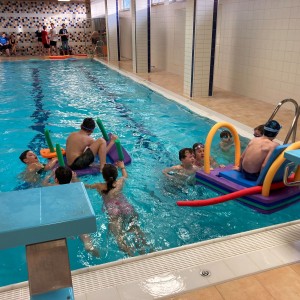 Březnová oddílovka v bazéně 2024