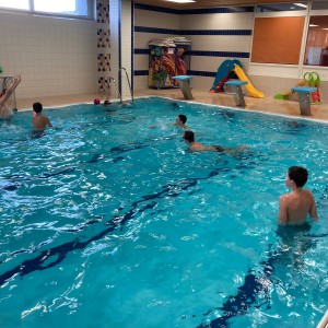 Březnová oddílovka v bazéně 2024