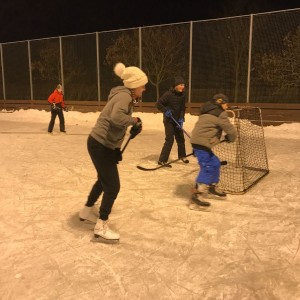 Hukvaldská oddílovka na bruslích