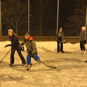 Hukvaldská oddílovka na bruslích