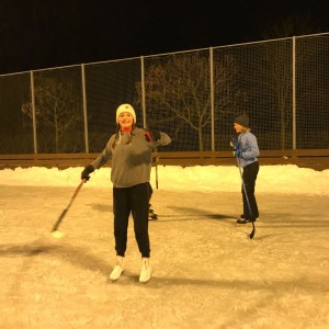 Hukvaldská oddílovka na bruslích