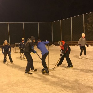 Hukvaldská oddílovka na bruslích