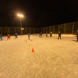 Hukvaldská oddílovka na bruslích