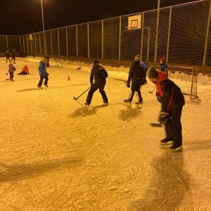 Hukvaldská oddílovka na bruslích