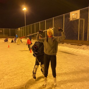 Hukvaldská oddílovka na bruslích