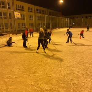 Hukvaldská oddílovka na bruslích
