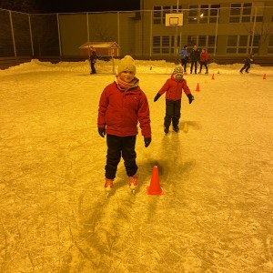 Hukvaldská oddílovka na bruslích
