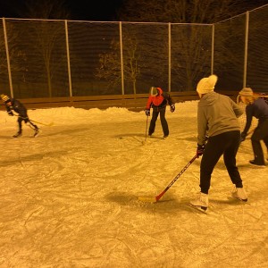 Hukvaldská oddílovka na bruslích