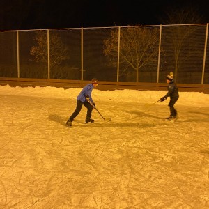 Hukvaldská oddílovka na bruslích