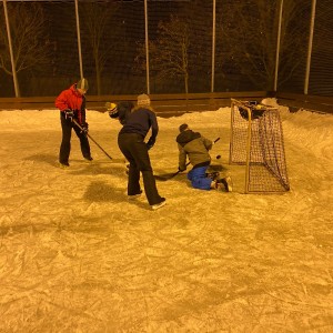 Hukvaldská oddílovka na bruslích