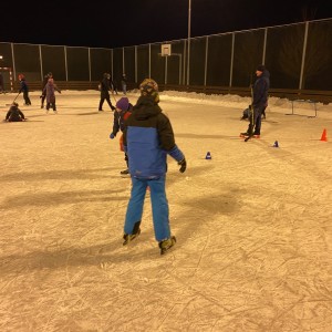 Hukvaldská oddílovka na bruslích