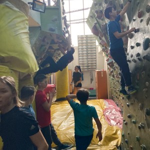 Lišky na stěně a na diskgolfu - 2.3.2024
