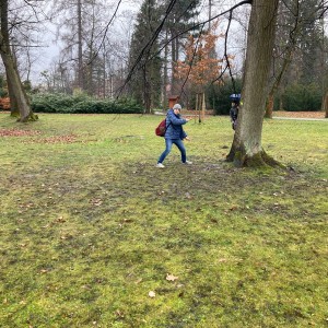 Lišky na stěně a na diskgolfu - 2.3.2024