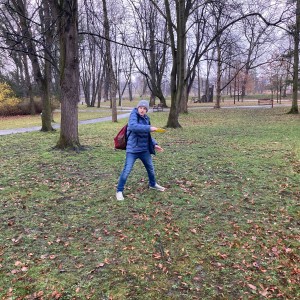 Lišky na stěně a na diskgolfu - 2.3.2024