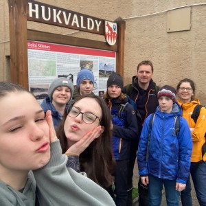 Lišky na stěně a na diskgolfu - 2.3.2024