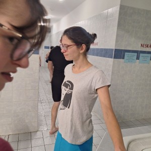 Listopadová oddílovka na bazéně