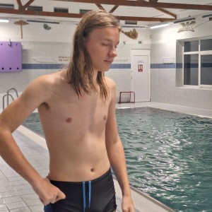 Listopadová oddílovka na bazéně