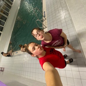 Listopadová oddílovka na bazéně