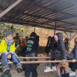 Halloweenská přespávačka Sokolů a Pand