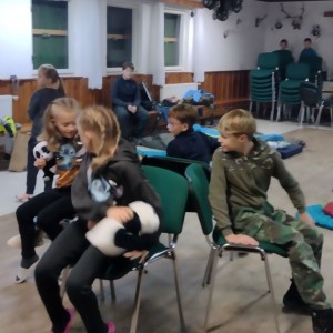 Halloweenská přespávačka Sokolů a Pand