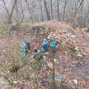 Výprava Havranů na zříceninu Obřany