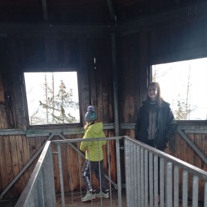 Výprava Sokolů a Pand na rozhlednu Panorama