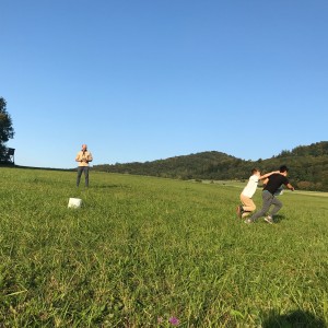 Zahajovací schůzka na Hukvaldech