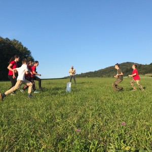 Zahajovací schůzka na Hukvaldech