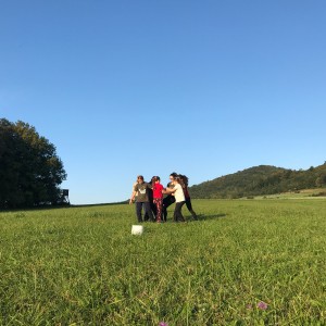 Zahajovací schůzka na Hukvaldech