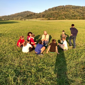 Zahajovací schůzka na Hukvaldech