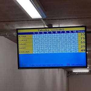Žraločí předvánoční bowling 8.-9.12.