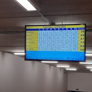 Žraločí předvánoční bowling 8.-9.12.