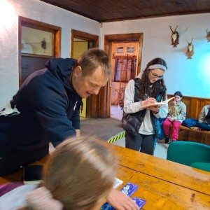 Oddilovka duben na Hukvaldech