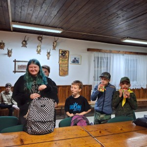 Oddilovka duben na Hukvaldech