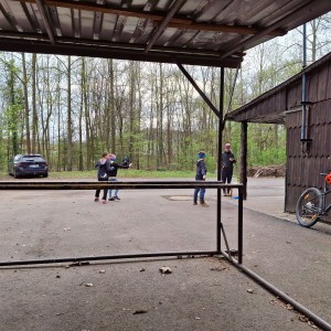 Oddilovka duben na Hukvaldech